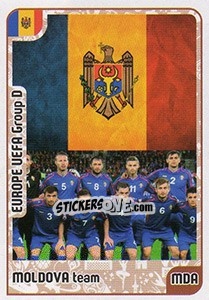 Sticker Moldova team - Kvalifikacije za svetsko fudbalsko prvenstvo 2018 - G.T.P.R School Shop