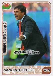 Sticker coach Chris Coleman