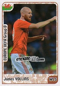 Sticker James Collins - Kvalifikacije za svetsko fudbalsko prvenstvo 2018 - G.T.P.R School Shop