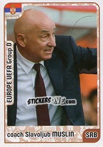 Sticker coach Slavoljub Muslin