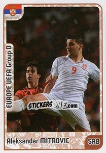 Sticker Aleksandar Mitrovic - Kvalifikacije za svetsko fudbalsko prvenstvo 2018 n. 457 - G.T.P.R School Shop