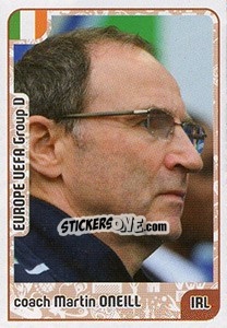 Sticker coach Martin O'Neill