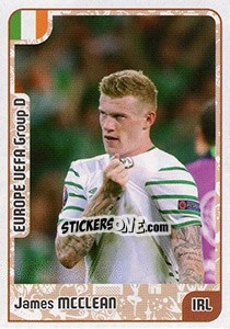 Cromo James McClean - Kvalifikacije za svetsko fudbalsko prvenstvo 2018 - G.T.P.R School Shop