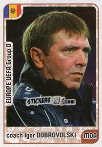 Sticker coach Igor Dobrovolski
