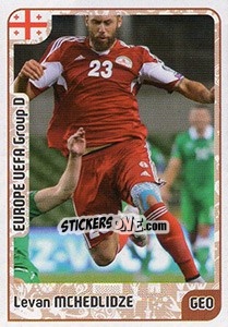 Sticker Levan Mchedlidze - Kvalifikacije za svetsko fudbalsko prvenstvo 2018 - G.T.P.R School Shop