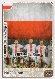 Sticker Poland team - Kvalifikacije za svetsko fudbalsko prvenstvo 2018 n. 483 - G.T.P.R School Shop