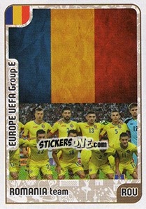 Sticker Romania team - Kvalifikacije za svetsko fudbalsko prvenstvo 2018 - G.T.P.R School Shop