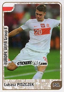 Sticker Lukasz Piszczek - Kvalifikacije za svetsko fudbalsko prvenstvo 2018 n. 497 - G.T.P.R School Shop