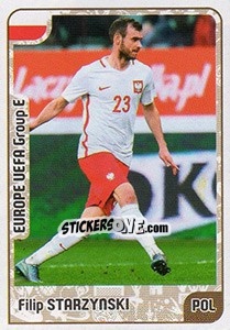 Sticker Filip Starzynski - Kvalifikacije za svetsko fudbalsko prvenstvo 2018 - G.T.P.R School Shop