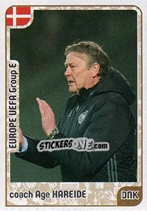 Sticker coach Age Hareide - Kvalifikacije za svetsko fudbalsko prvenstvo 2018 - G.T.P.R School Shop