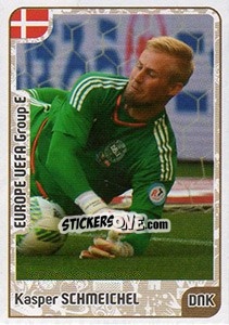 Sticker Kasper Schmeichel - Kvalifikacije za svetsko fudbalsko prvenstvo 2018 n. 511 - G.T.P.R School Shop