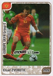 Sticker Elsad Zverotic - Kvalifikacije za svetsko fudbalsko prvenstvo 2018 - G.T.P.R School Shop