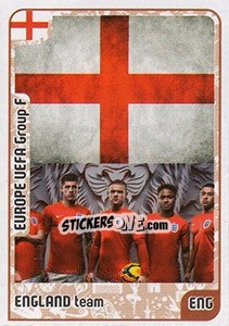 Sticker England team