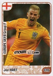 Sticker Joe Hart - Kvalifikacije za svetsko fudbalsko prvenstvo 2018 n. 579 - G.T.P.R School Shop