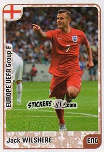 Sticker Jack Wilshere - Kvalifikacije za svetsko fudbalsko prvenstvo 2018 - G.T.P.R School Shop