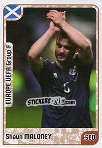 Sticker Shaun Maloney - Kvalifikacije za svetsko fudbalsko prvenstvo 2018 - G.T.P.R School Shop