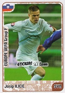 Sticker Josip Ilicic - Kvalifikacije za svetsko fudbalsko prvenstvo 2018 - G.T.P.R School Shop