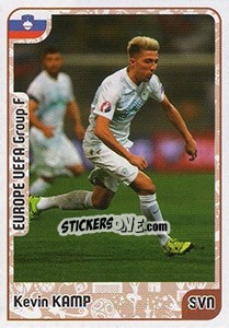 Sticker Kevin Kampl - Kvalifikacije za svetsko fudbalsko prvenstvo 2018 n. 636 - G.T.P.R School Shop