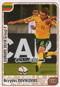 Sticker Arvydas Novikovas