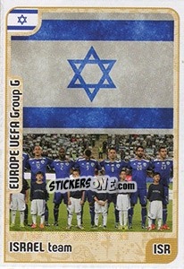Figurina Israel team - Kvalifikacije za svetsko fudbalsko prvenstvo 2018 - G.T.P.R School Shop