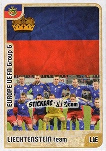 Sticker Liechtenstein team