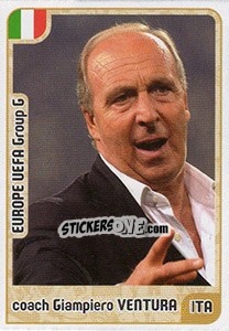 Sticker coach Giampiero Ventura