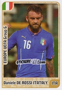 Sticker Daniele De Rossi - Kvalifikacije za svetsko fudbalsko prvenstvo 2018 - G.T.P.R School Shop