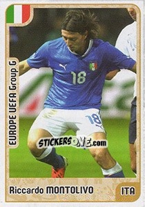 Sticker Riccardo Montolivo - Kvalifikacije za svetsko fudbalsko prvenstvo 2018 - G.T.P.R School Shop