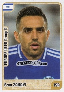 Sticker Eran Zahavi - Kvalifikacije za svetsko fudbalsko prvenstvo 2018 - G.T.P.R School Shop