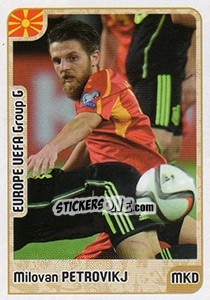 Sticker Milovan Petrovikj