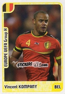 Sticker Vincent Kompany - Kvalifikacije za svetsko fudbalsko prvenstvo 2018 n. 745 - G.T.P.R School Shop