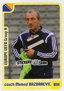 Sticker coach Mehmed Bazdarevic - Kvalifikacije za svetsko fudbalsko prvenstvo 2018 - G.T.P.R School Shop