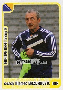 Sticker coach Mehmed Bazdarevic