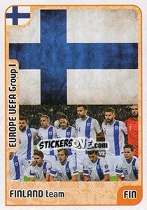 Sticker Finland team - Kvalifikacije za svetsko fudbalsko prvenstvo 2018 - G.T.P.R School Shop