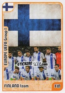 Sticker Finland team