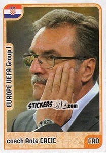Sticker coach Ante Cacic