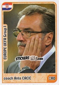 Sticker coach Ante Cacic - Kvalifikacije za svetsko fudbalsko prvenstvo 2018 - G.T.P.R School Shop