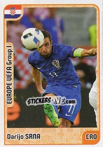 Sticker Darijo Srna - Kvalifikacije za svetsko fudbalsko prvenstvo 2018 - G.T.P.R School Shop