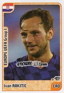 Sticker Ivan Rakitic - Kvalifikacije za svetsko fudbalsko prvenstvo 2018 n. 840 - G.T.P.R School Shop