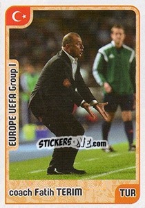 Sticker coach Fatih Terim - Kvalifikacije za svetsko fudbalsko prvenstvo 2018 - G.T.P.R School Shop