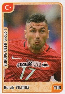 Figurina Burak Yilmaz - Kvalifikacije za svetsko fudbalsko prvenstvo 2018 - G.T.P.R School Shop