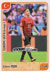 Sticker Emre Mor - Kvalifikacije za svetsko fudbalsko prvenstvo 2018 - G.T.P.R School Shop