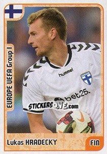 Sticker Lukas Hradecky - Kvalifikacije za svetsko fudbalsko prvenstvo 2018 - G.T.P.R School Shop