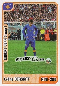 Sticker Bersant Celina - Kvalifikacije za svetsko fudbalsko prvenstvo 2018 n. 899 - G.T.P.R School Shop