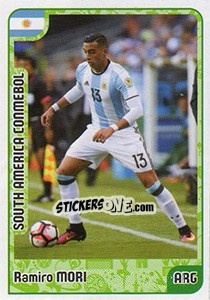 Sticker Ramiro Funes Mori - Kvalifikacije za svetsko fudbalsko prvenstvo 2018 - G.T.P.R School Shop