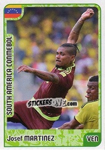 Sticker Josef Martinez - Kvalifikacije za svetsko fudbalsko prvenstvo 2018 - G.T.P.R School Shop