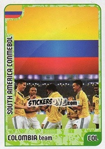 Sticker Colombia Team