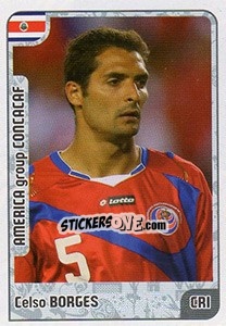 Sticker Celso Borges - Kvalifikacije za svetsko fudbalsko prvenstvo 2018 n. 1057 - G.T.P.R School Shop