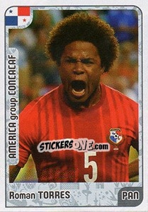 Sticker Roman Torres - Kvalifikacije za svetsko fudbalsko prvenstvo 2018 - G.T.P.R School Shop