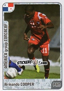 Sticker Armando Cooper - Kvalifikacije za svetsko fudbalsko prvenstvo 2018 n. 1063 - G.T.P.R School Shop